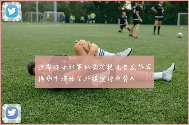 世界杯小组赛韩国对捷克首发阵容揭晓中超独苗朴镇燮待命替补